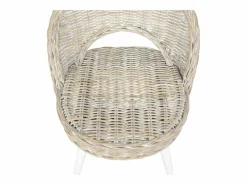 Conjunto Sofá Y Sillón | Butaca de ratán kubu SHL6030