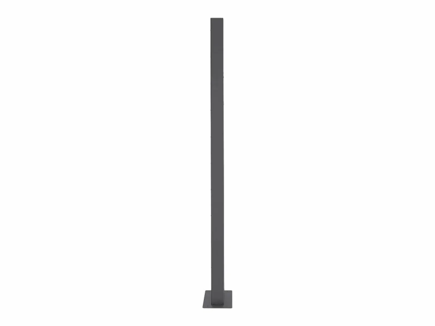 Buzón correos acero gris claro casillero depósito periódico soporte cartas 170cm < ML-DESIGN Discount