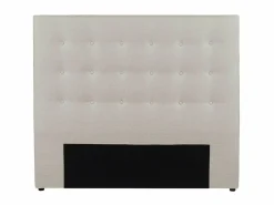 Cabecero capitoné FRANCESCO - 140 cm - Tela color < Vente-unique Discount