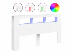 Cabecero con LED madera de ingeniería 180x18,5x103,5 cm < vidaxl Hot