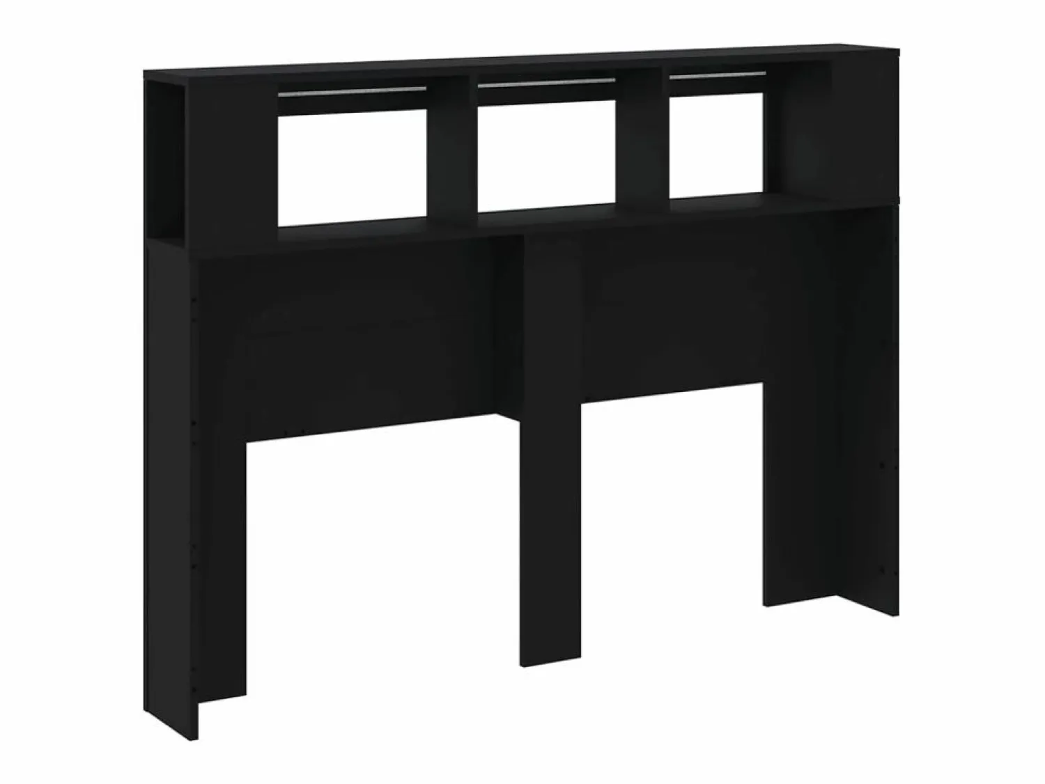 Cabecero con LED madera de ingeniería 140x18,5x103,5 cm < vidaxl New