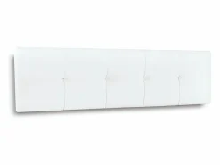 Cambia tus muebles Cabecero Y Puente De Cama | Cabecero de cama de 50x150x4 cm de plancha de madera y en polipiel en color Jensen