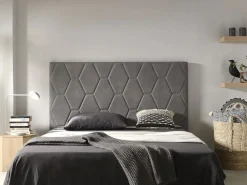 Cabecero Ágata para Cama de 120 de Tela 154x115x8.. < Eccox Clearance