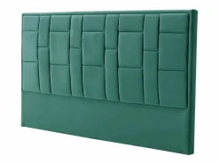 Cabecero moderno de 180 cm en terciopelo Verde abeto HERMINE < Vente-unique Hot