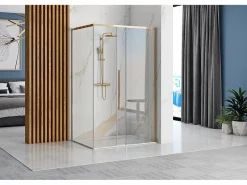 Cabina De Ducha + Plato De Ducha Solar Gold 80X100 < Rea Hot