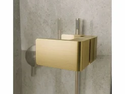 Cabina De Ducha Atlas Brush Gold 100X90 Left < Rea Hot