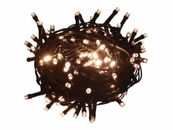 vidaxl Guirnalda Luminosa * Cadena de luces 400 LEDs 40 m 8 efectos de luz blanco cálido