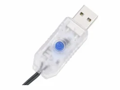 vidaxl Guirnalda Luminosa * Cadena de luces 400 LEDs 40 m 8 efectos de luz blanco cálido