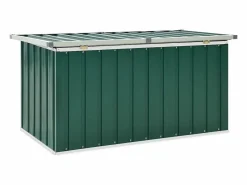 Baúl De Jardín * Caja de almacenaje para jardín 129x67x65 cm ES460875 Verde