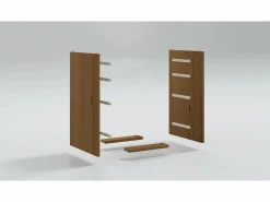 vidaxl Cajonera De Escritorio * Cajonera con ruedas MOSS madera maciza de pino Blanco