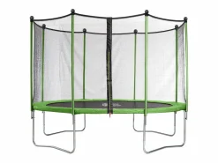 Cama elástica "Yoopi"- Ø 3.65 m - con red + escalera + cubierta de protección + kit de anclaje < Habitat et jardin