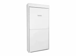 Cama Abatible * Cama abatible vertical aglomerado melaminizado 90x190cm Blanco