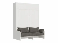 Cama abatible 160 vertical Kentaro Sofà con módulo a pared superior Fresno - ALESSIA 20 < ITAMOBY Sale