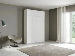Cama abatible 160 vertical Kentaro con módulo a pared superior Fresno < ITAMOBY Sale