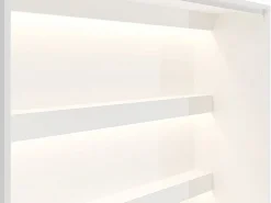 Cama abatible 120 x 200 cm apertura vertical manual leds + colchón - RAPILI < Vente-unique Discount