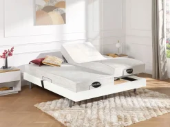 Cama articulada eléctrica LYSIS III motor OKIN 2x90x200 cm < NATUREA New
