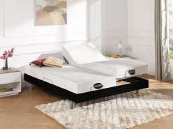 Cama articulada eléctrica LYSIS III motor OKIN 2x90x200 cm < NATUREA Hot