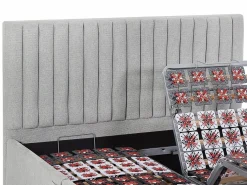 Cama articulada eléctrica somier colchón de muelles 5 zonas 2 x 70 x 190 cm ANTALISA < Ysmée Clearance