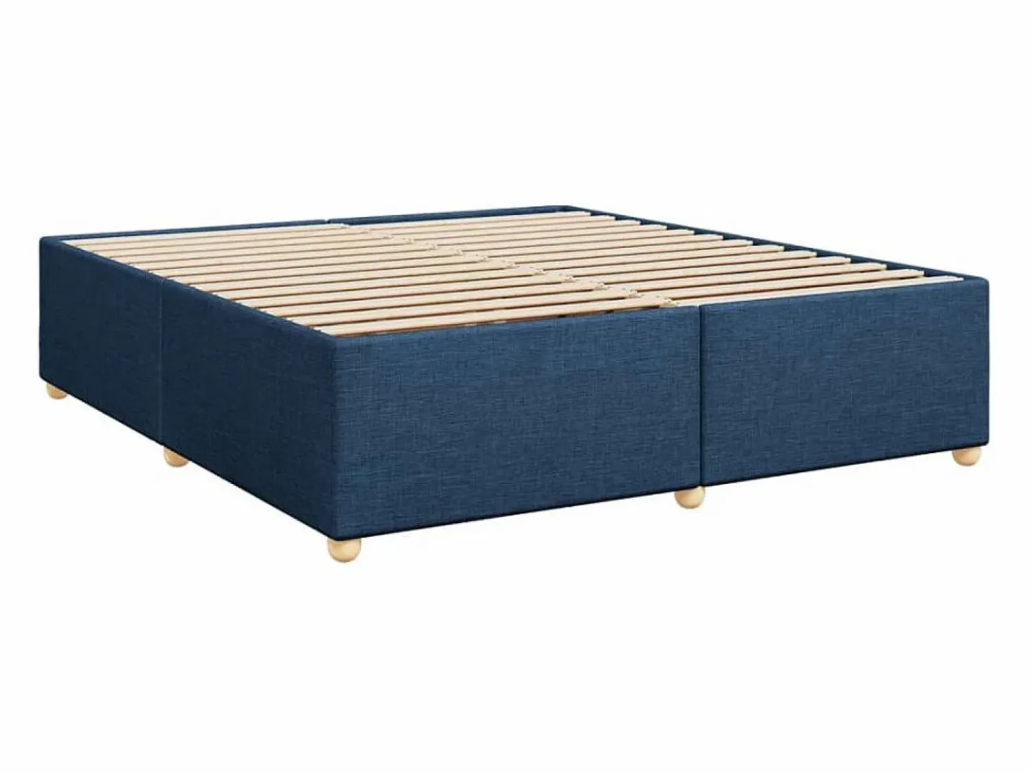 Cama box spring con colchón tela 180x200 cm < Clicnbuy