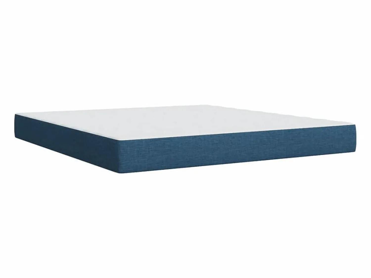 Cama box spring con colchón tela 180x200 cm < Clicnbuy