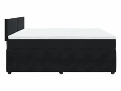 Cama box spring con colchón terciopelo 180x200 cm < Clicnbuy Online