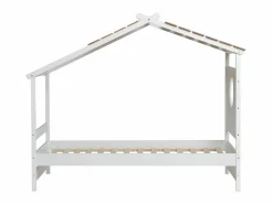 Cama Montessori|Cama Nido * Cama cabaña madera 90x190cm Blanco