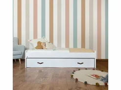 Cama + cajones aglomerado con somier y colchón 90x190cm < Clearance