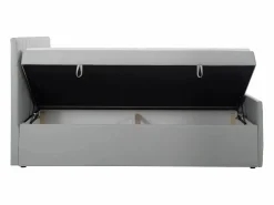 Ysmée Cama Continental Boxspring | Cama con canapés abatibles - 180 x 200 - Terciopelo - - MAKANA