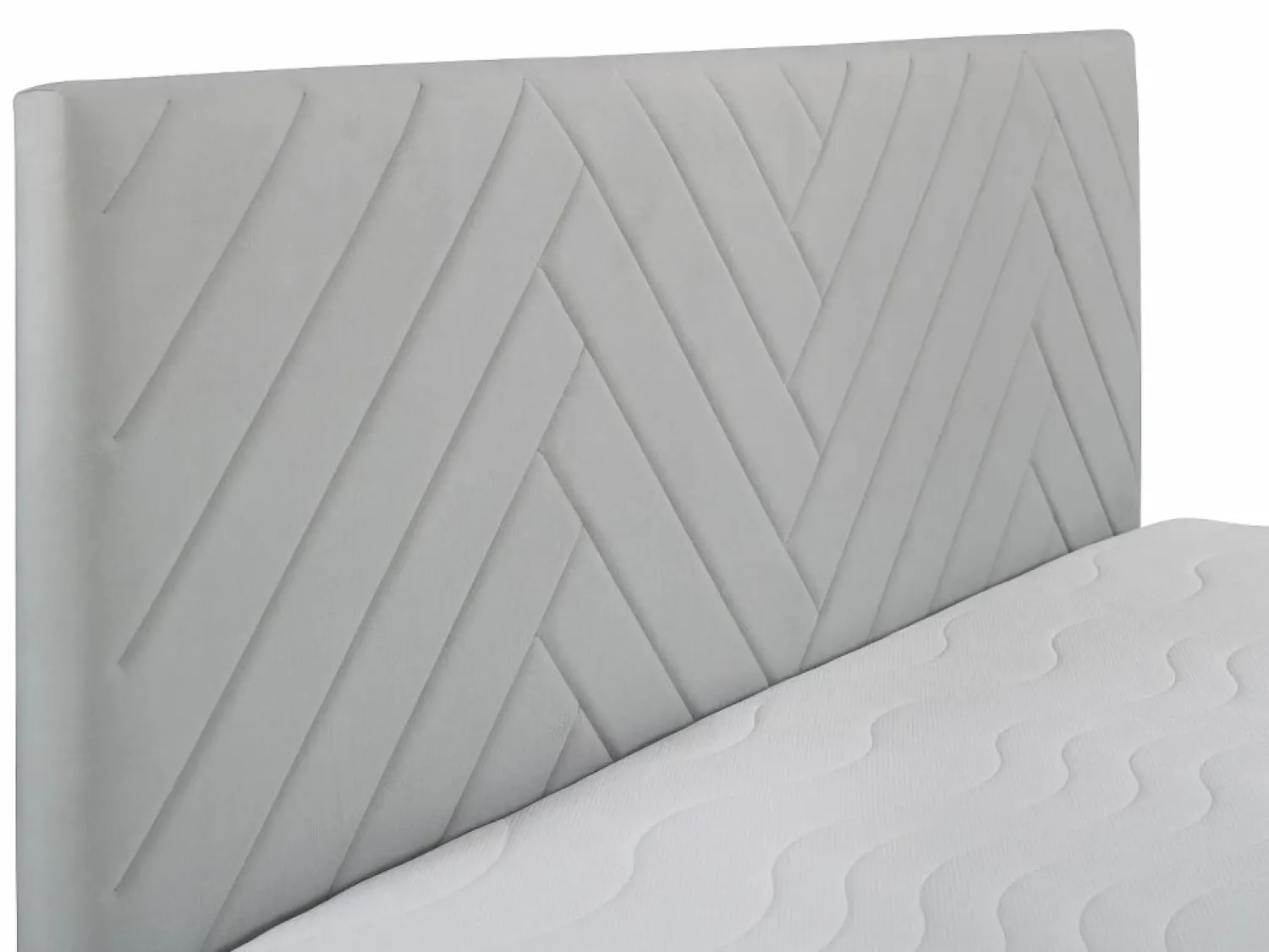Ysmée Cama Continental Boxspring | Cama con canapés abatibles - 180 x 200 - Terciopelo - - MAKANA