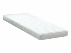 Ysmée Cama Articulada | Cama eléctrica de relax decorativa somier colchón de muelles ensacados 80 x 200 cm Tela Gris RIZALI