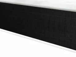 Cama eléctrica de relax decorativa somier colchón de espuma viscoelástica 2x90x200 cm Tela Gris MENASINA < Ysmée Clearance