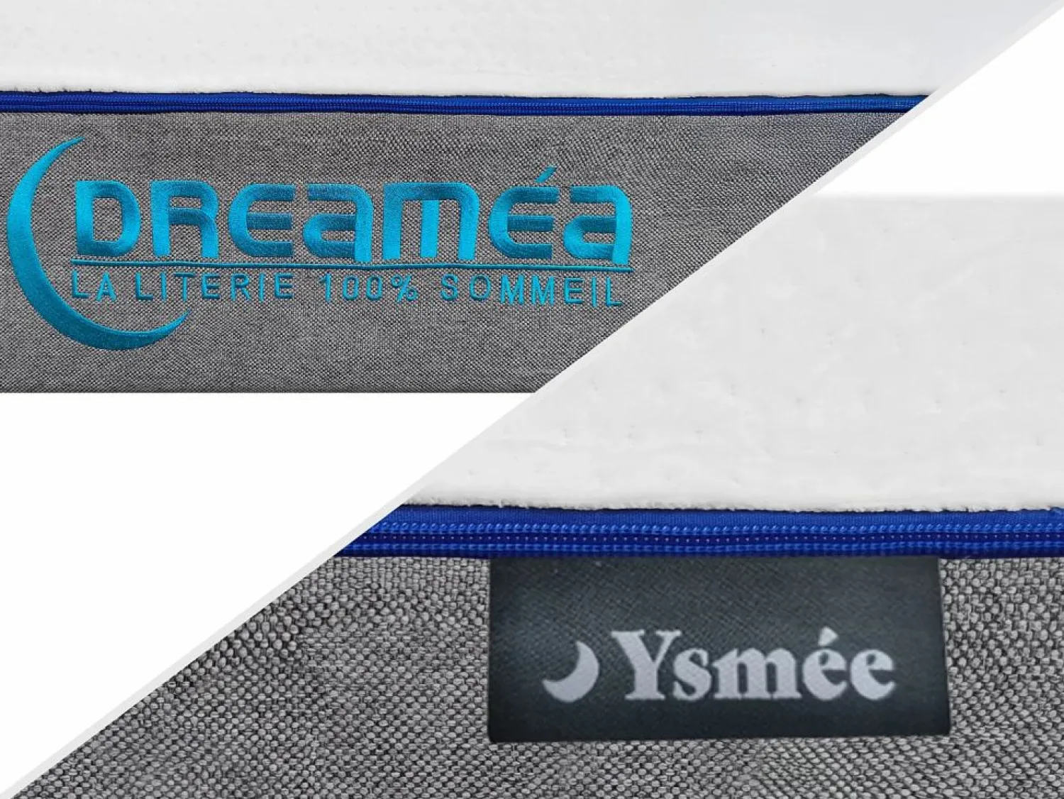 Ysmée Cama Articulada | Cama eléctrica relax, espuma viscoelástica HESIODE - 2 x 70 x 190 cm