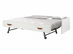Cama + elevable aglomerado con somier 90/90 cm < Discount