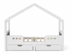 Cama infantil cabina 90x200cm con 2 cajones y pizarra - < Hauss Spole New