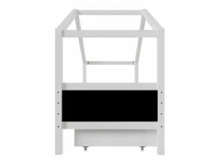 Cama infantil cabina 90x200cm con 2 cajones y pizarra - < Hauss Spole New