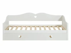 Vente-unique Cama Diván|Cama Nido | Cama nido con dos camas de 90 x 190 cm de pino y MDF - DASTIVA