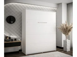 Abiks Möbel Cama Abatible | Cama plegable vertical para el hogar 160x200 (+)