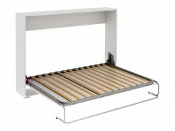 Cama Abatible * Cama Plegable 135x190 cm Juvenil Invitados Abatible Horizontal Blanco
