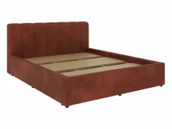 Cama tapizada Almo haaus, 200 x 160 cm, Caramelo < Best