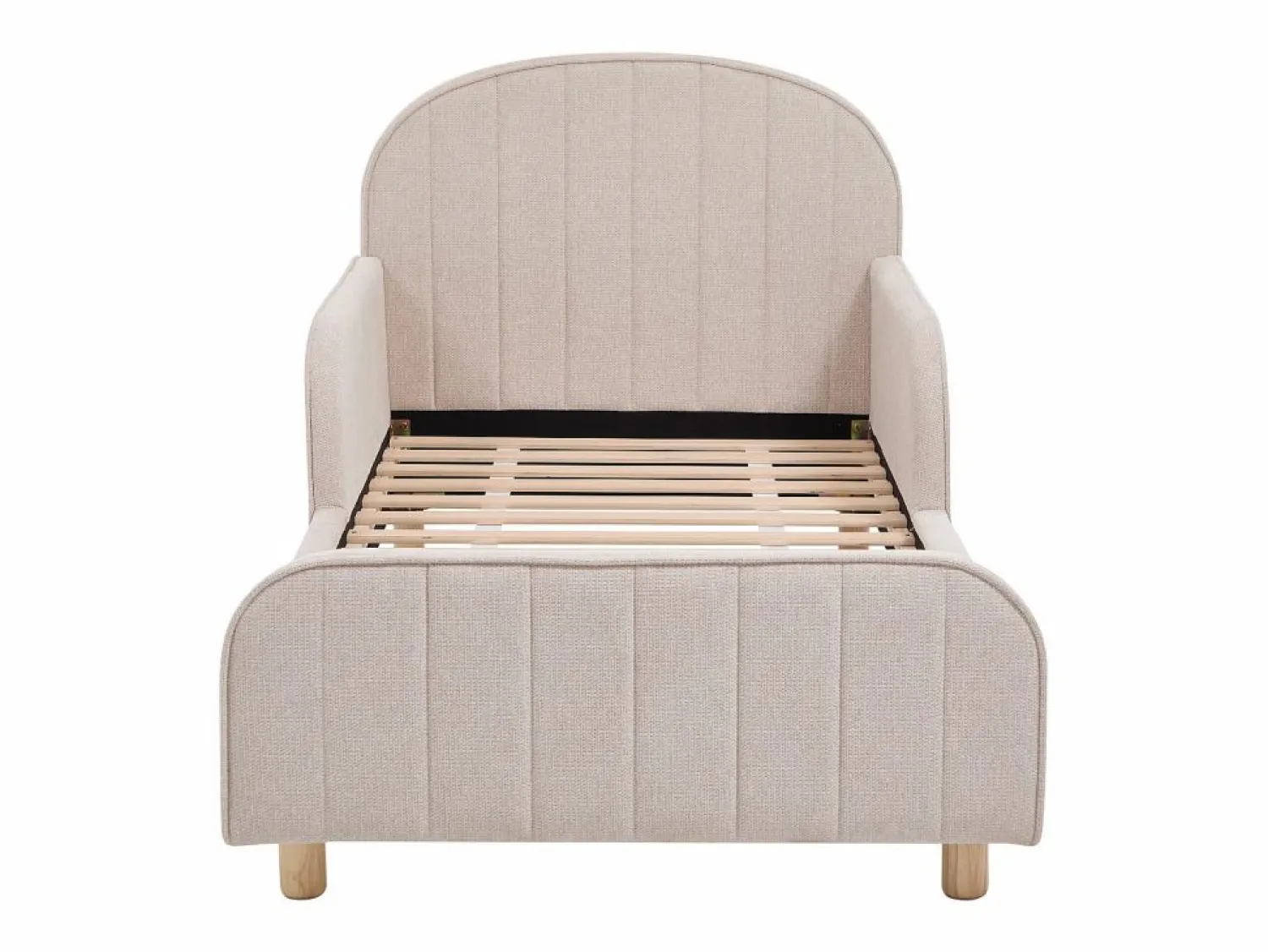 Cama 90 x 190 cm tejido texturizado en color - MIRAVELO < Vente-unique Hot