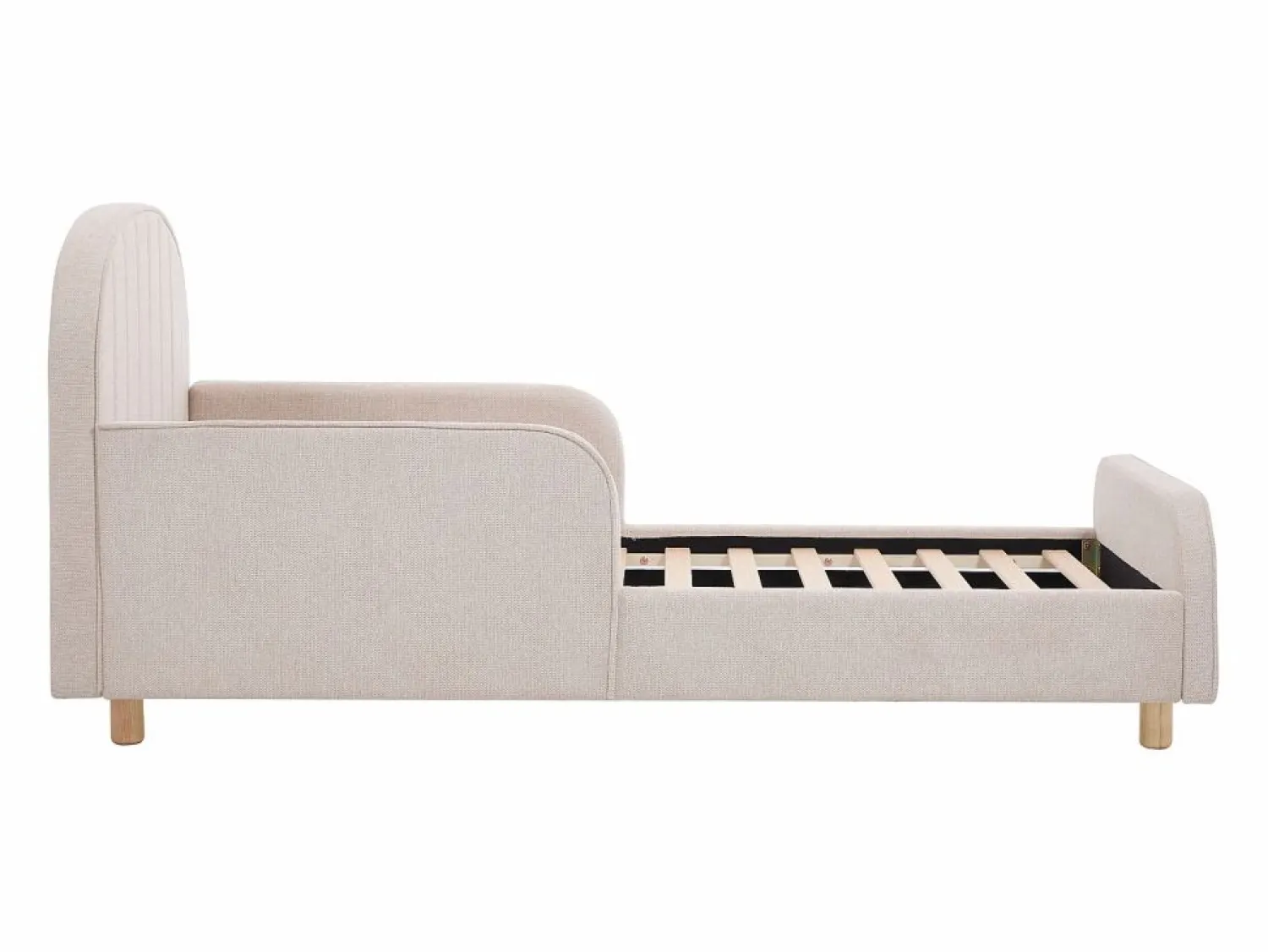 Cama 90 x 190 cm tejido texturizado en color - MIRAVELO < Vente-unique Hot