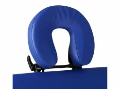 Camilla de masaje plegable de 2 zonas con estructura de acero inoxidable azul 02_0001879 < Helloshop26 Online