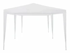 Cenador Y Quiosco * Carpa de recepción blanca de polietileno de 3 x 6 m Blanco