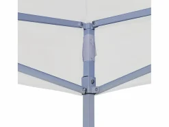 Carpa de recepción plegable profesional 2x2 m Acero < Discount