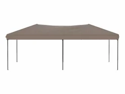 Carpa para fiestas plegable gris taupe 3x6 m ES263651 <