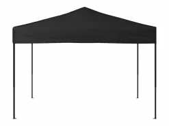 Cenador Y Quiosco * Carpa para fiestas plegable 3x3 m ES237220 Negro