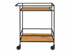 Carrito Vita, Marrón, 68x40x79 cm, Kendra Home <