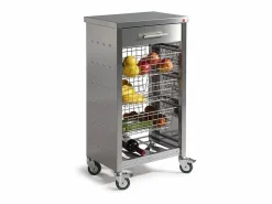 Carro verdulero para la cocina - 93*48*33,5cm – OTTO INOX < Don Hierro