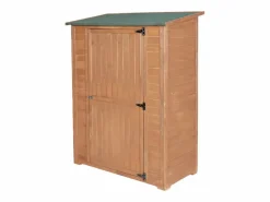 Caseta De Jardín * Casa armario para exteriores de madera para herramientas de jardín Smew Color natural claro