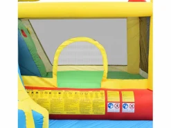 Hauss Spole Castillo Hinchable * Castillo hinchable 5 en 1 para niños con tobogán y piscina - Tejido Oxford 364x315x239 cm Azul